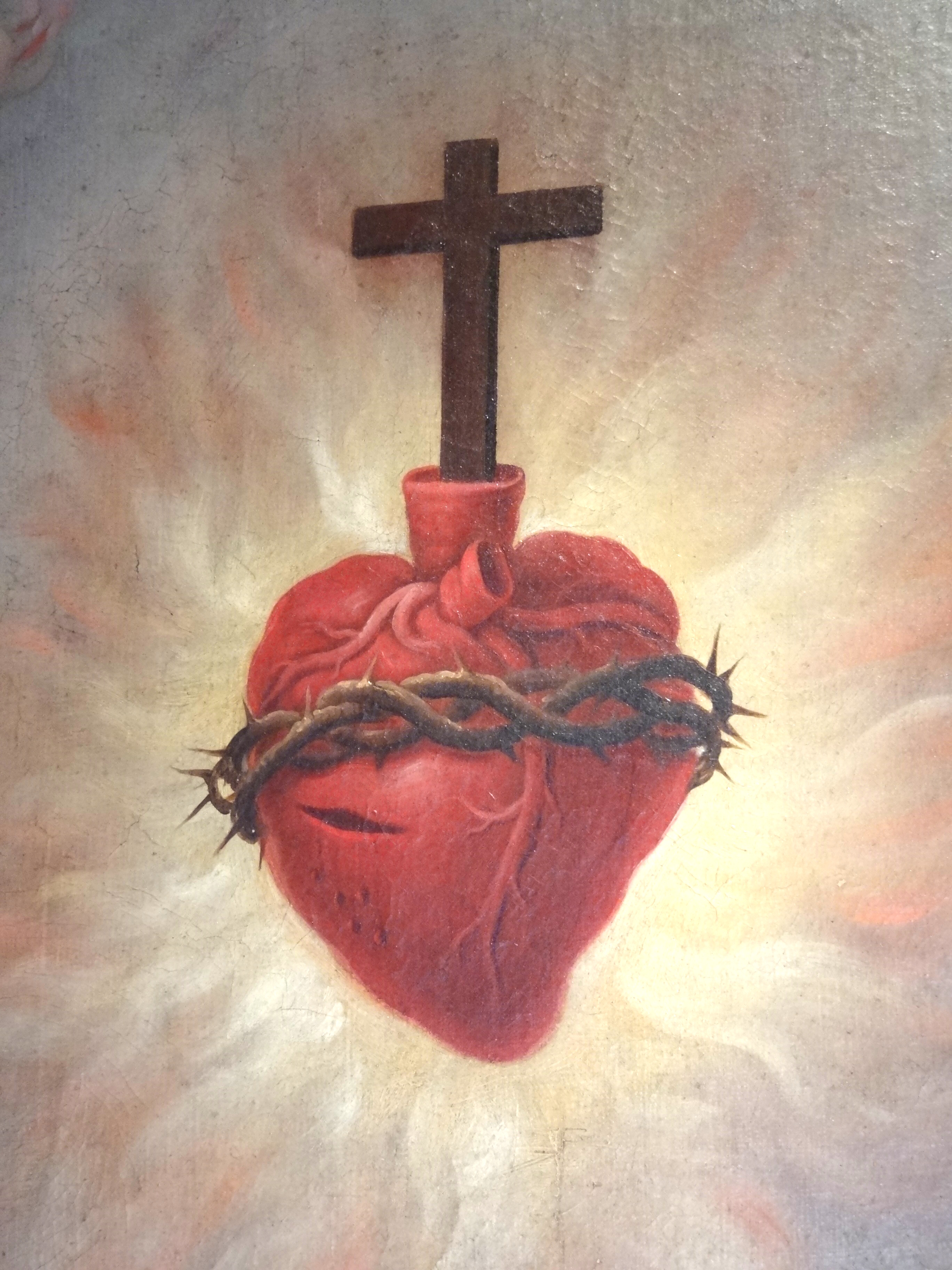 The Sacred Heart Symbol - Heart Symbol